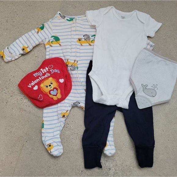 Baby Bundle 0-3 months Unisex Infant Girl Boy Primary Old Navy - Picture 1 of 6